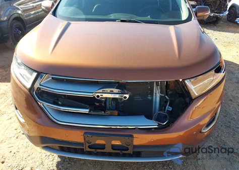 2017 Ford Edge Titanium from USA, damaged, VIN 2FMPK4K98HBC68991